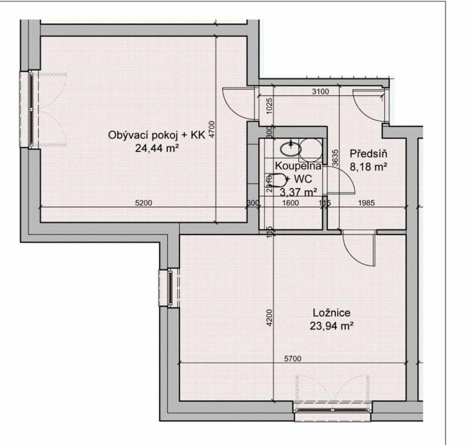 Apartman Nad Terasou Říčky المظهر الخارجي الصورة